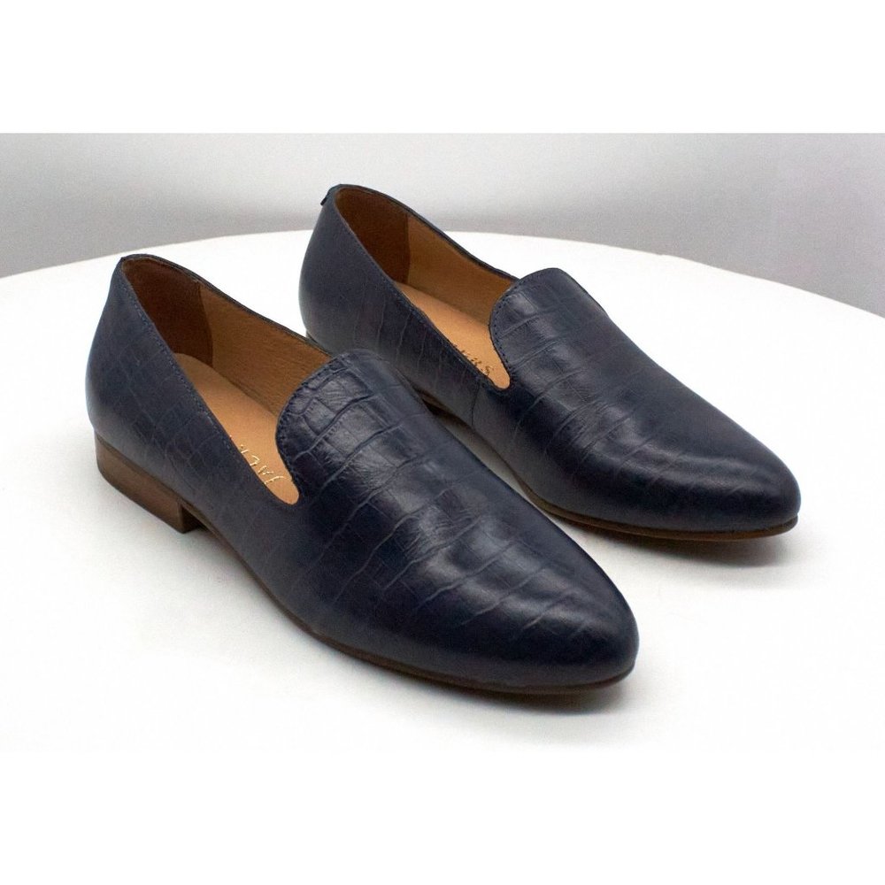 Jack Rogers Audrey Croc Embossed Loafer****OFFERS WELCOME****